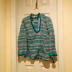 Vineyard Vines tunic with whale motif Sz M